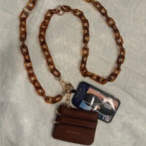 Save the Girls Clip & Go Chain-Ice Chain in Iced Tea NWT